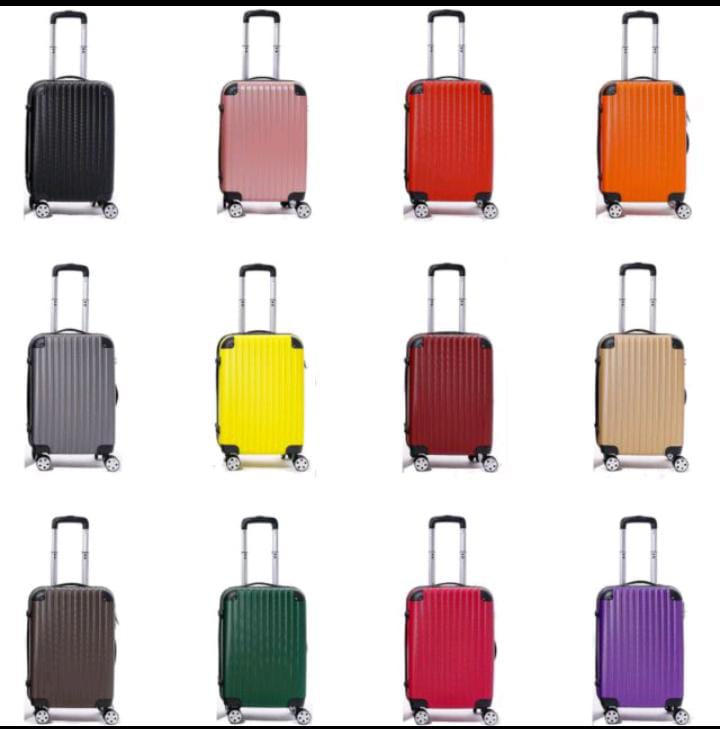 20inch abs travel luggage plain beg - JSTORE Online Shopping